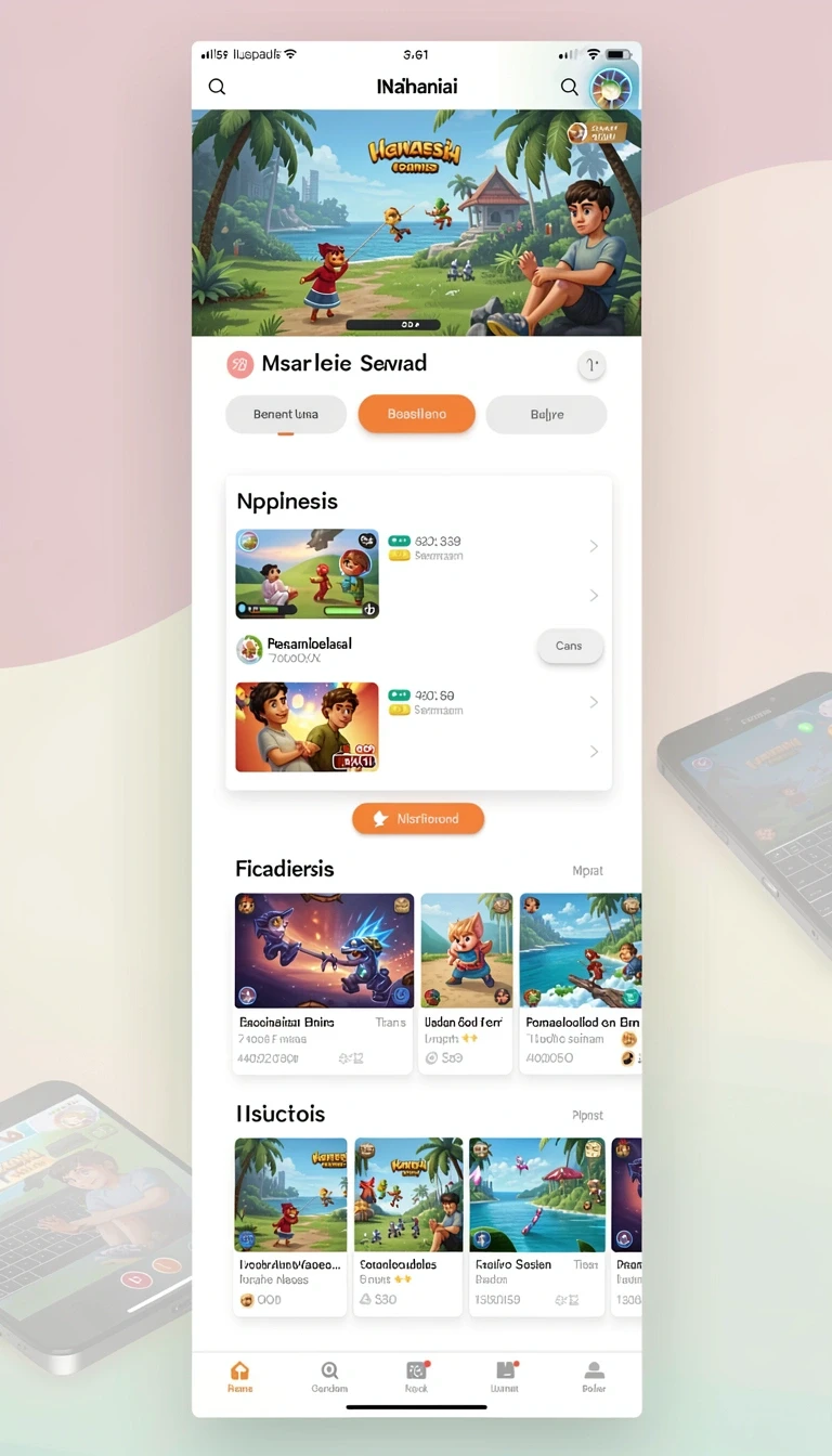 Beragam pilihan permainan menarik dalam aplikasi Aplikasi v21 Resmi: Download dan Instalasi.