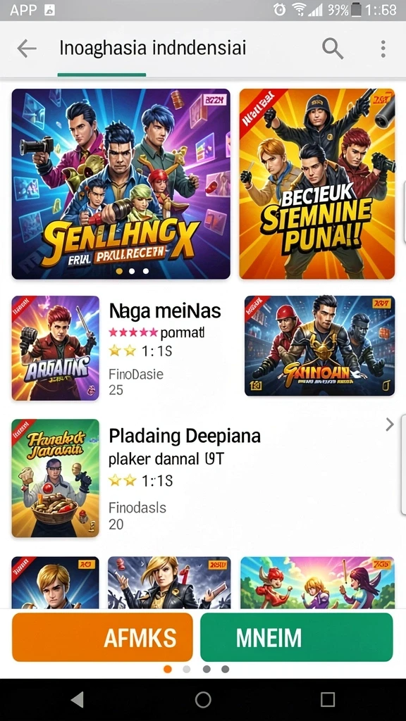 Beragam pilihan permainan menarik dalam aplikasi Aplikasi semar123 Resmi: Download dan Instalasi.